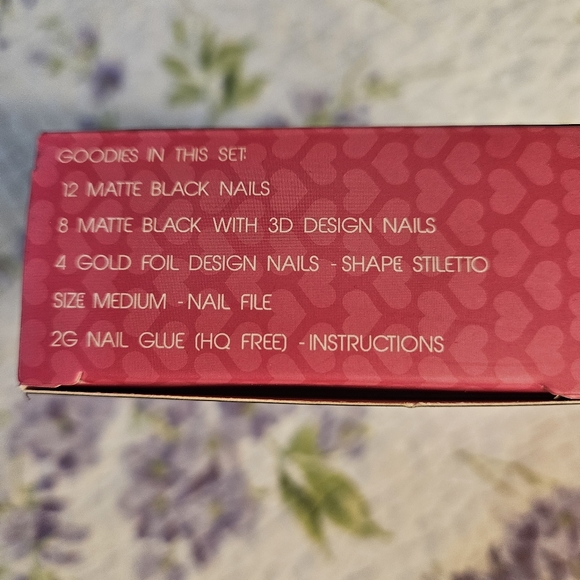 NAILHUR Makeup Reusable Nails "Catfight" Set - Picture 4 of 4